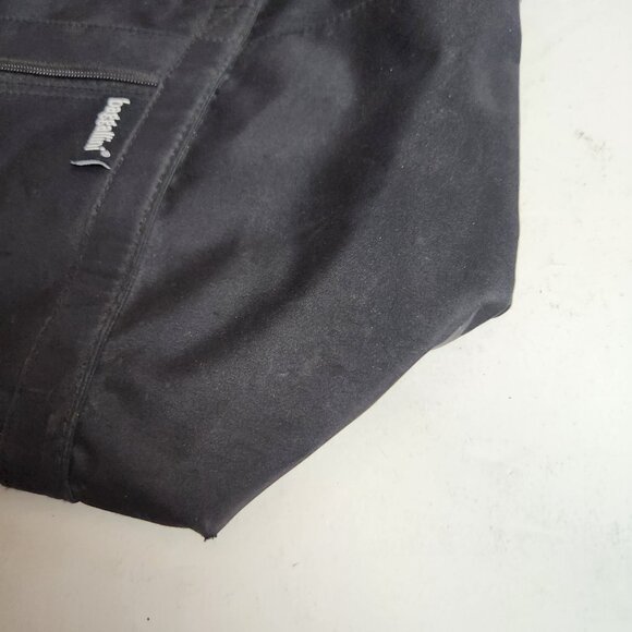 Baggallini Black Expandable Overnight Tote Bag Travel Bag Packable Zipper Pocket - Picture 4 of 16